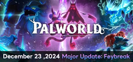 Palworld on Steam — the open-world creature-collection game.
